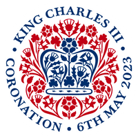 Official King charles III coronation logo 6th May 2023